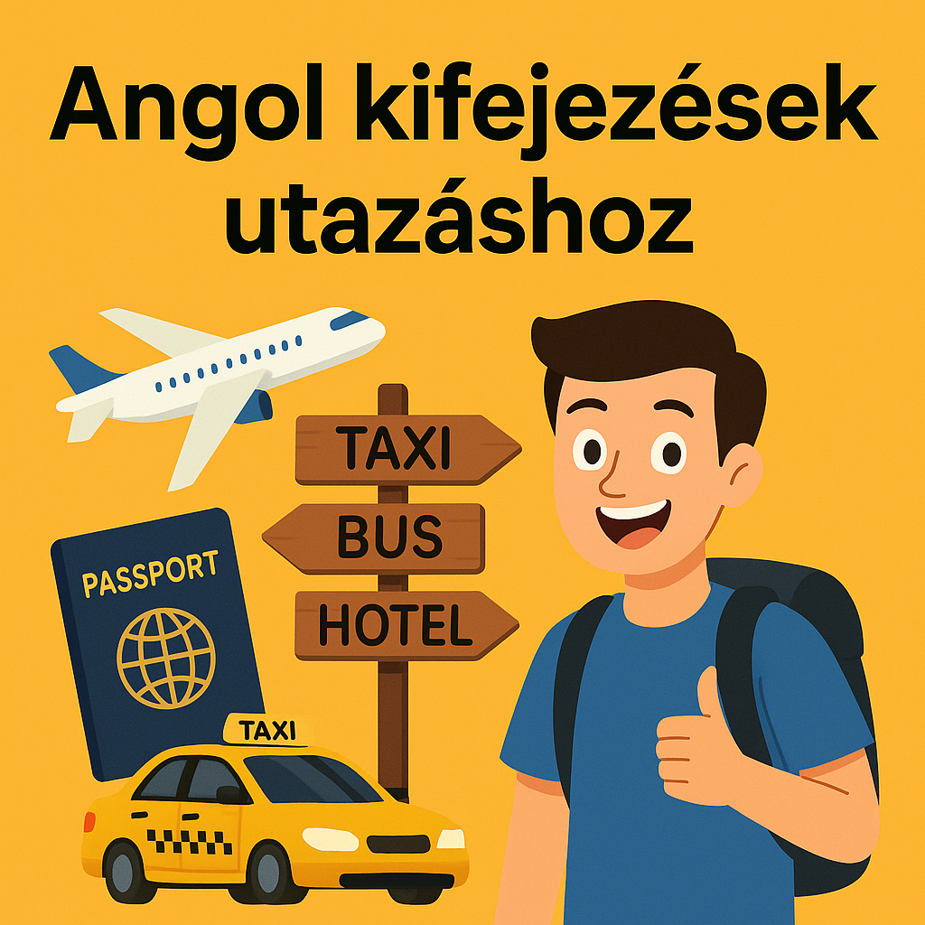 Angol kifejezések utazáshoz