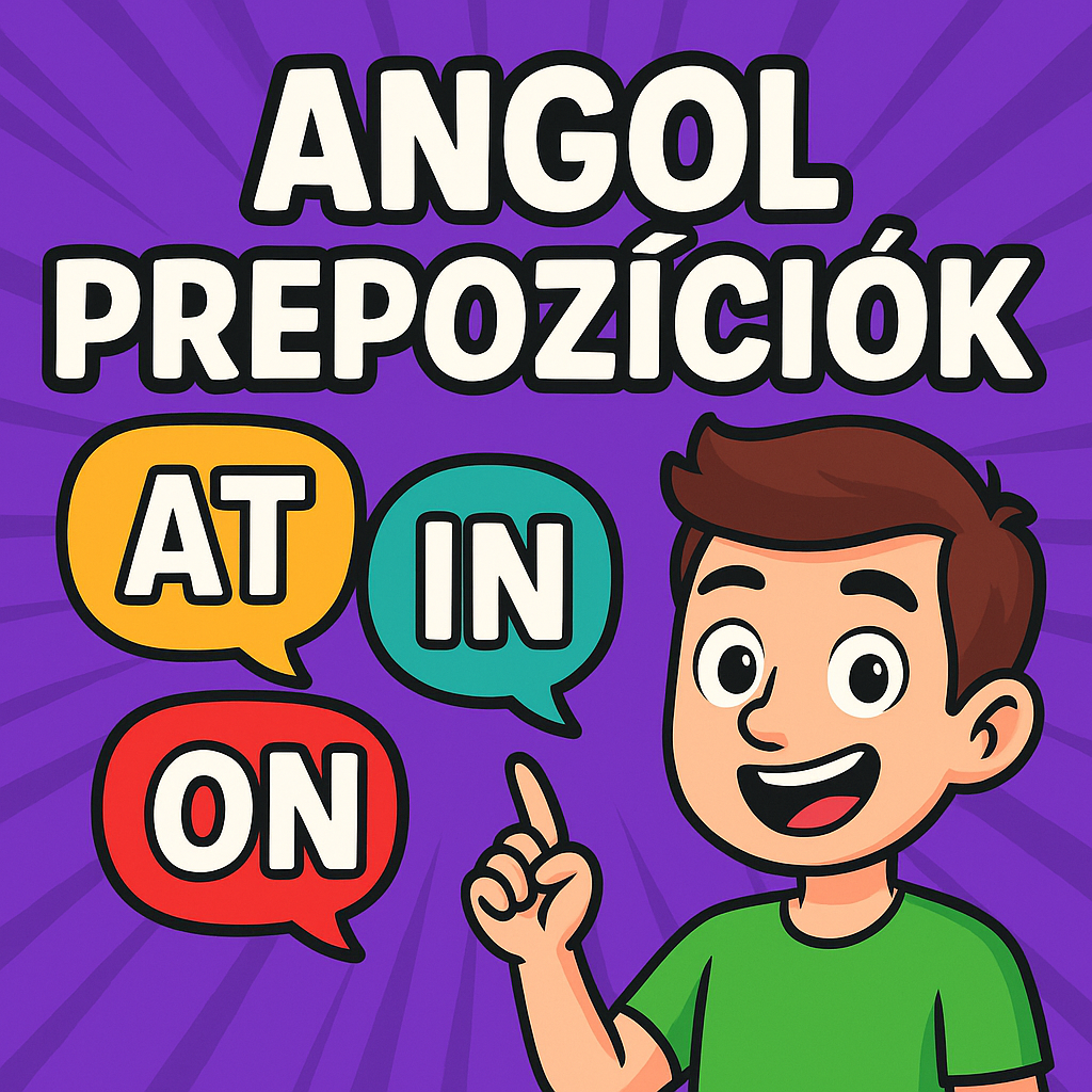 Angol prepozíciók